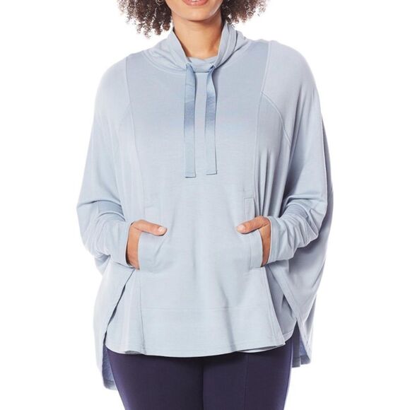 Colleen Lopez French Terry Poncho Size M/L - Picture 2 of 11